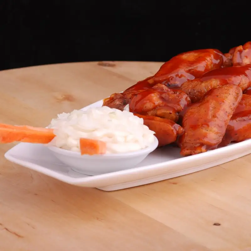 أجنحة الدجاج المشوية