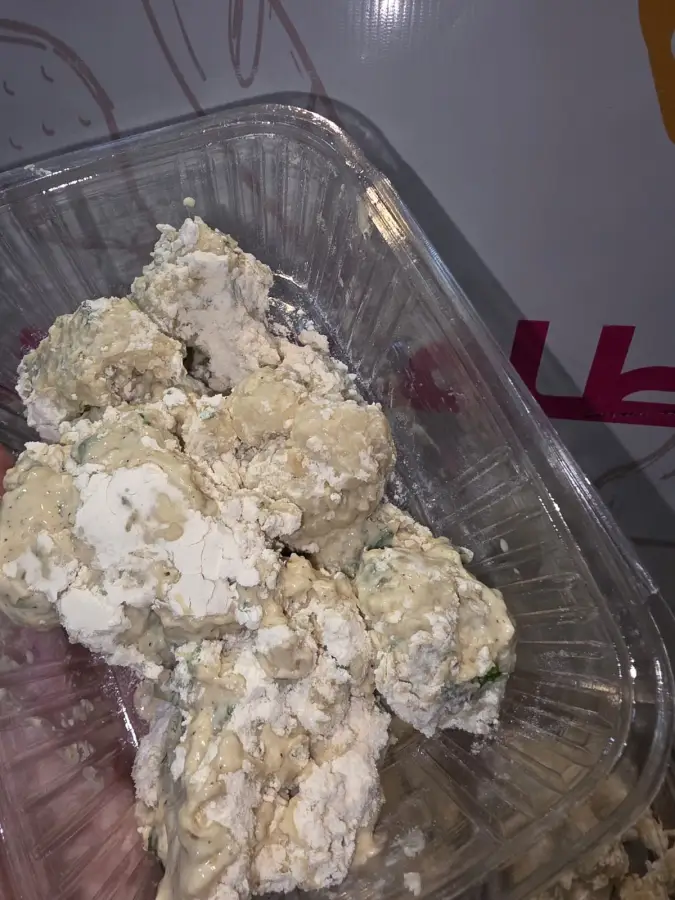 13. قرنبيط متبل للقلي نص ك