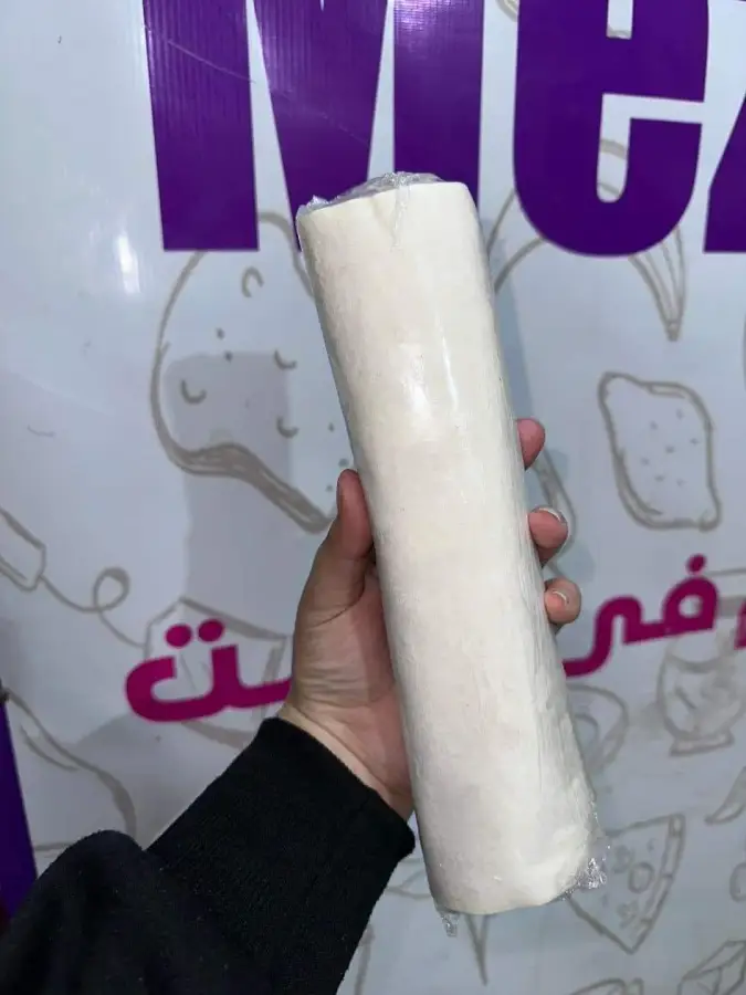 4. عجين رقاق الي نص ك