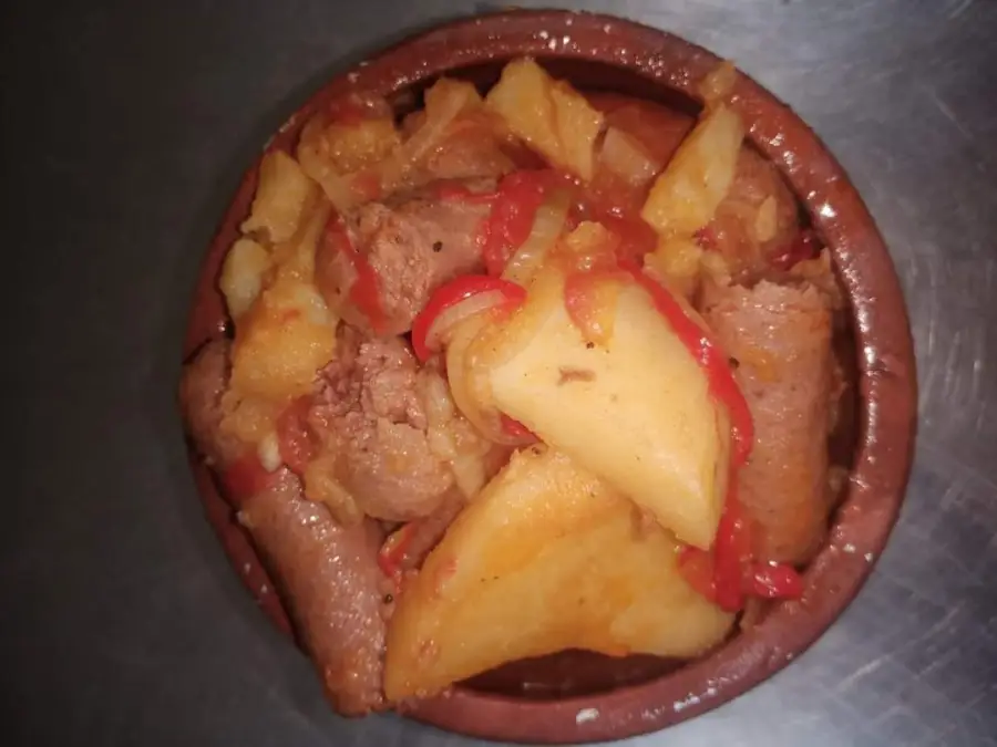 61. طاجن بطاطس لحمه او سدق البلدي