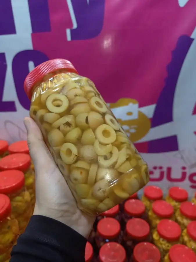 5. مخلل زيتون شرايح نص ك