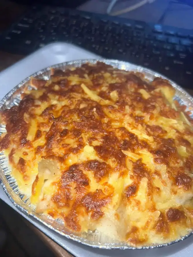 30. مكرونة بشاميل سدق وش جبن