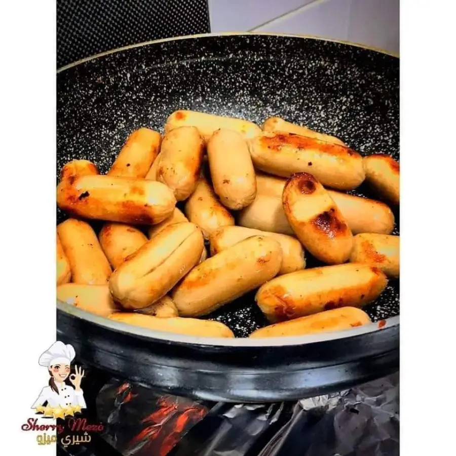 12. نقانق فراخ نص ك