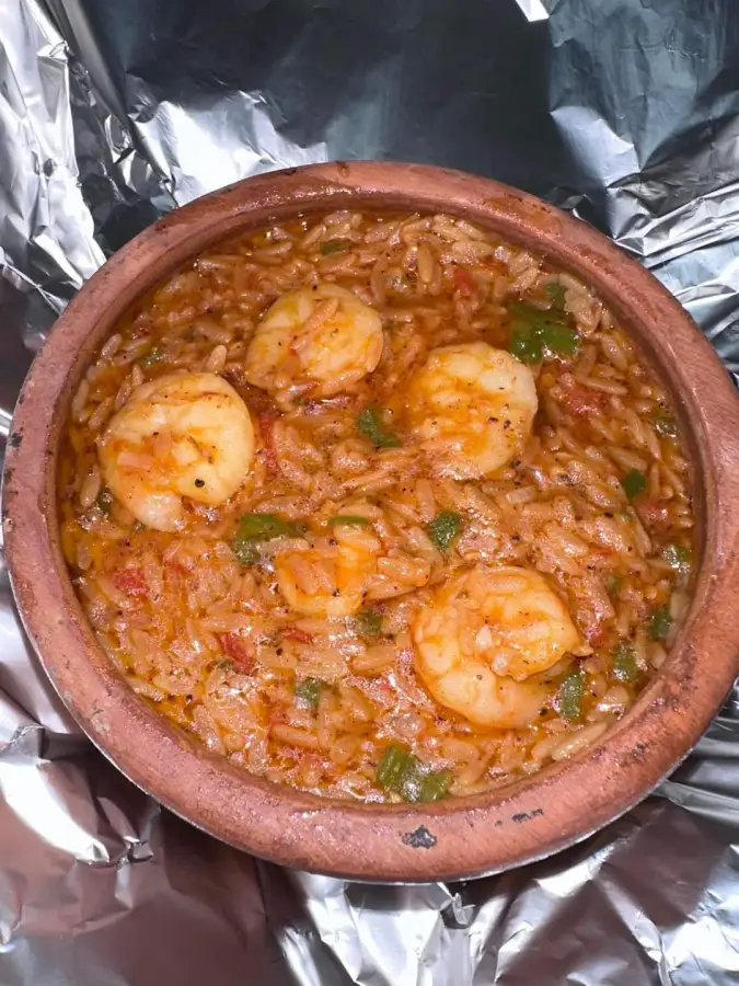 7. طاجن جمبري بلسان العصفور