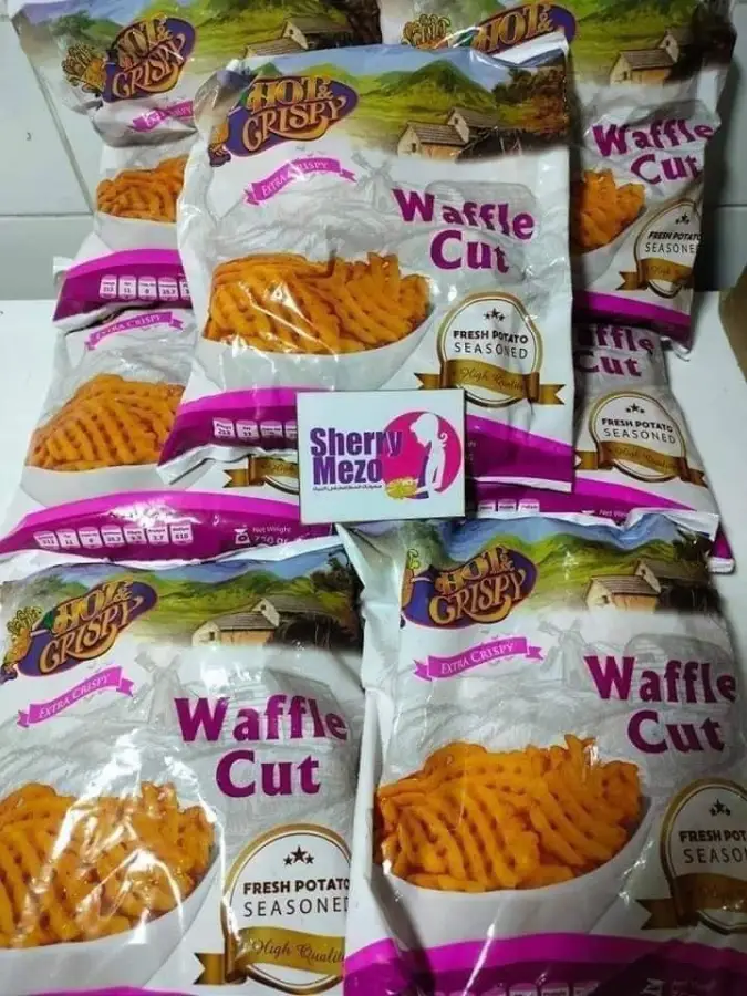 8. بطاطس وافل كت 750 جرام