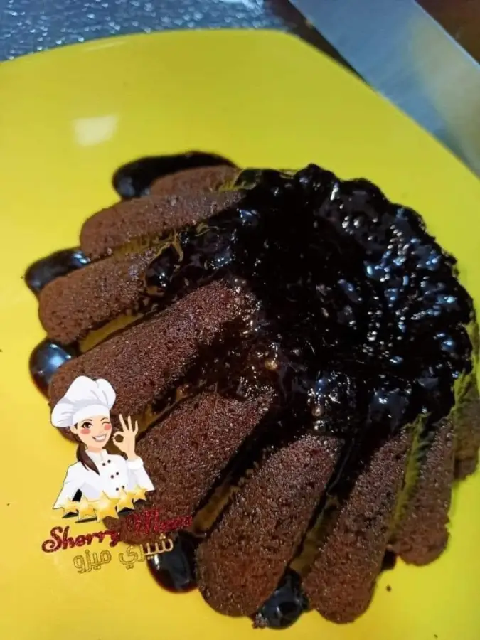 29. مولتن كيك قطعة