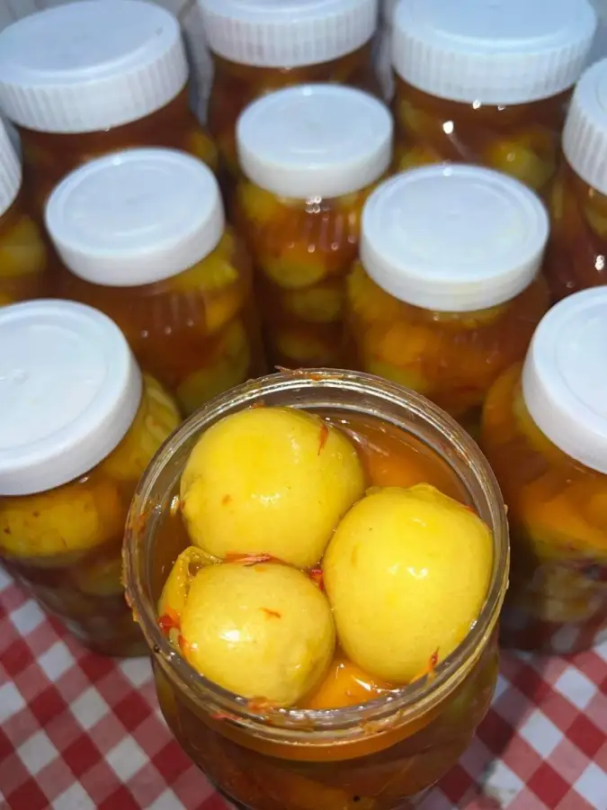 15. مخلل ليمون معصفر نص ك