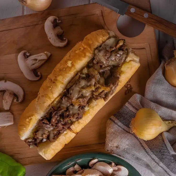 15. ساندوتش استيك روزبيف فينو