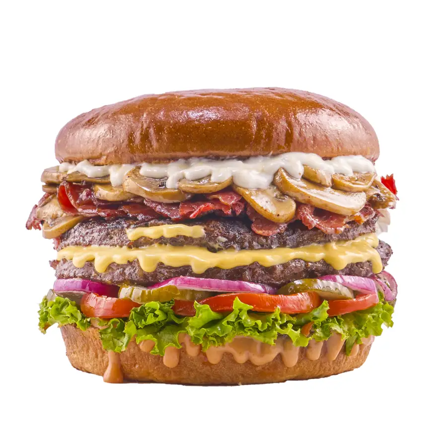 1. Bacon & Mashroum King