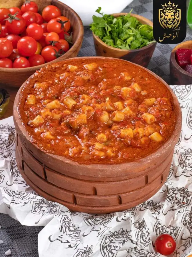 9. مبكبكة لحمة ضانى