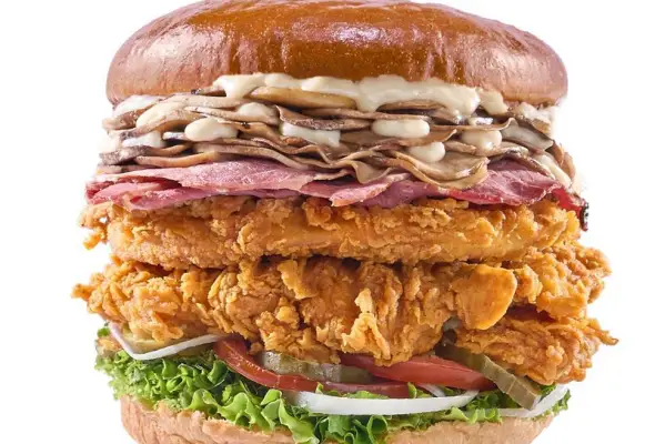 6. BACON & MUSHROOM KING CRISPY