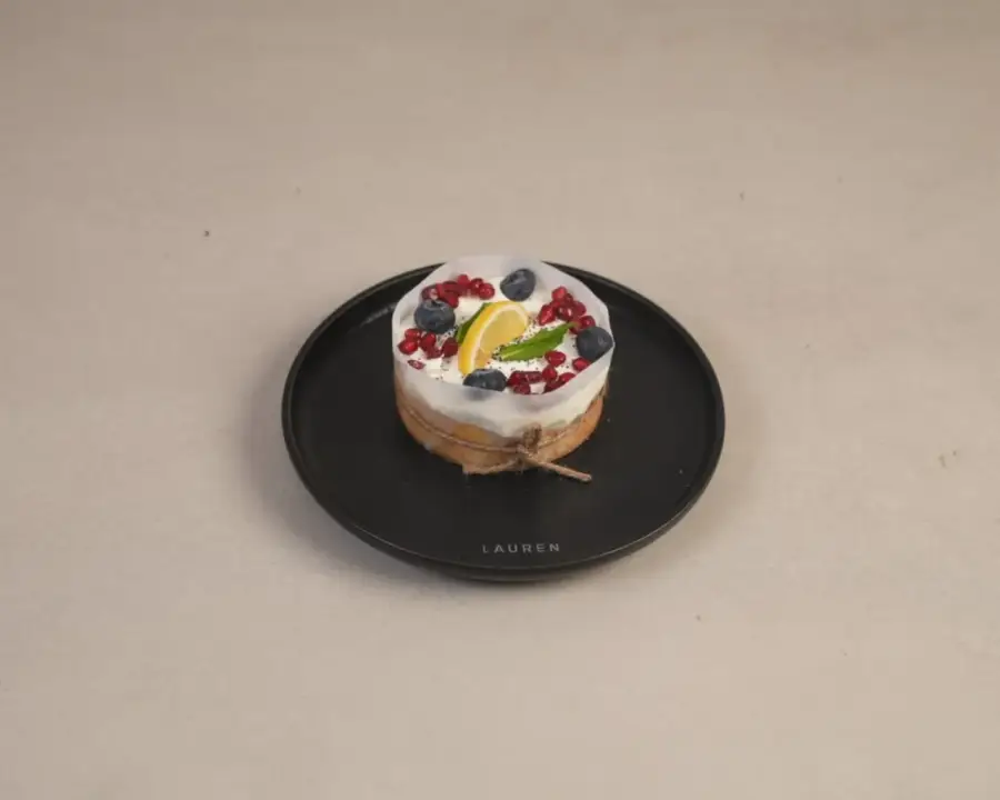 ميني كيك ليمون